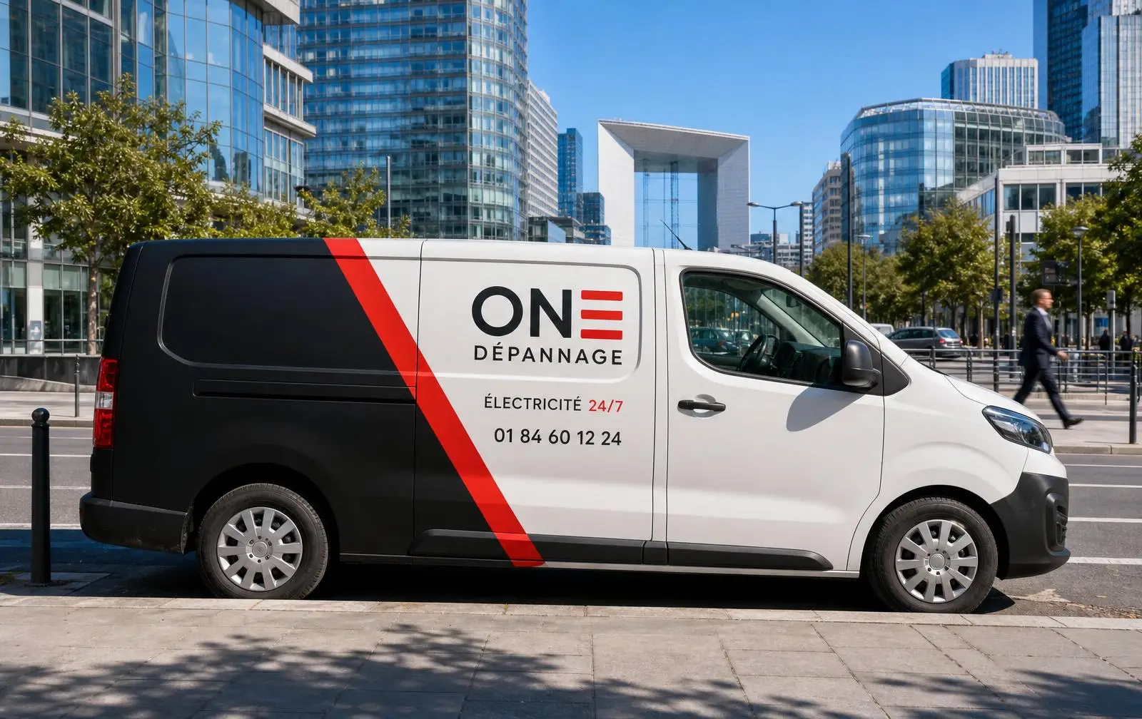 Technicien Électricien d'urgence One Dépannage en intervention à Paris — artisan équipé pour électricité