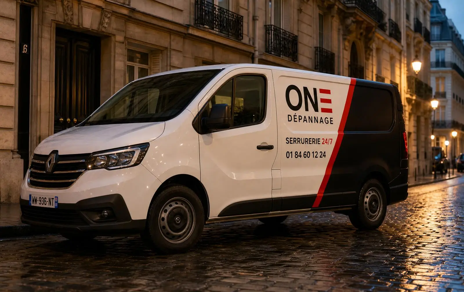 Technicien Serrurier d'urgence One Dépannage en intervention à Paris — artisan équipé pour serrurerie