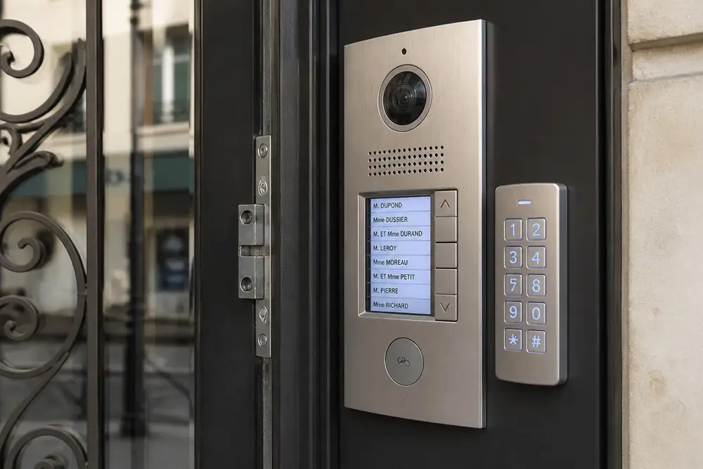 Interphone & contrôle d'accès — One Dépannage Électricité à Paris