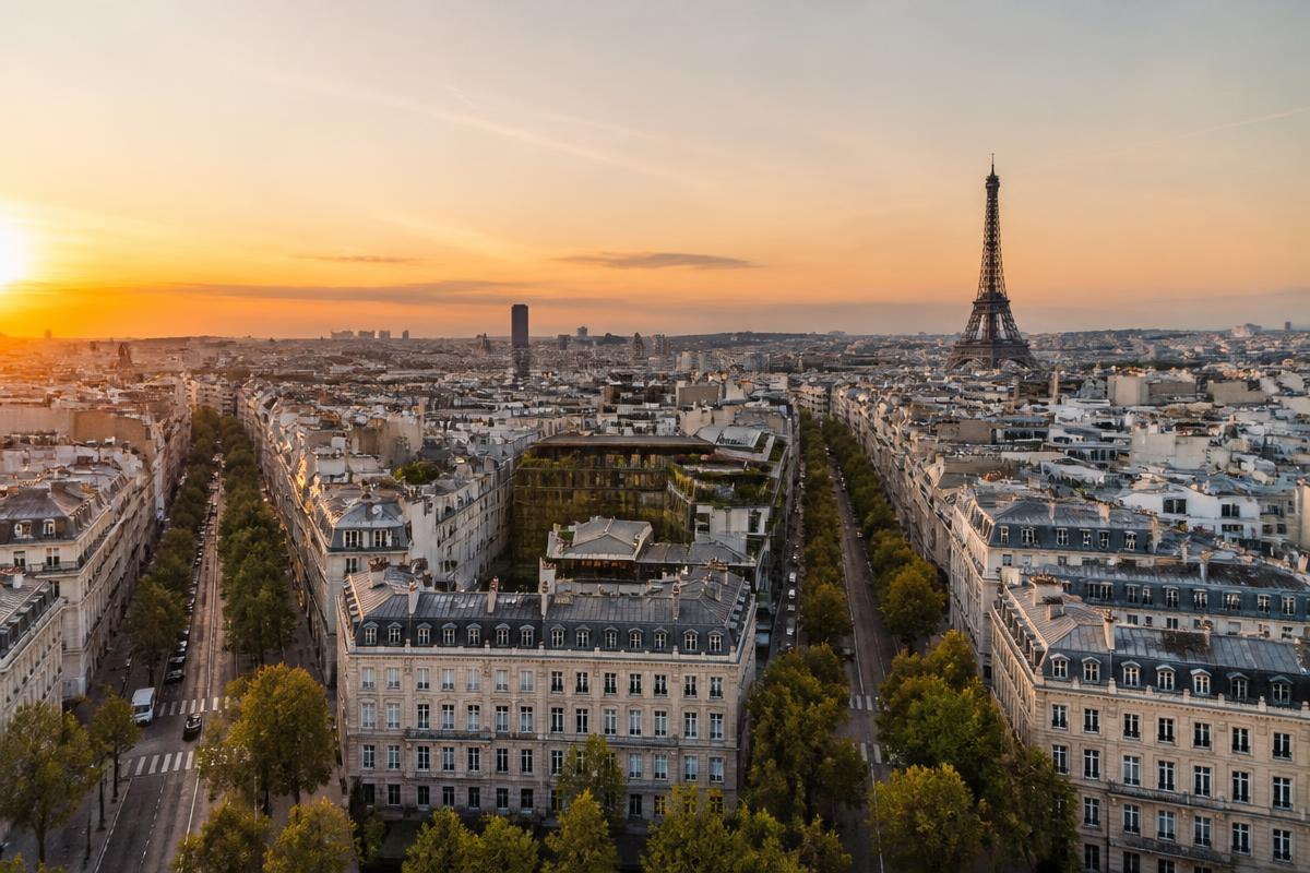 Paris et l'Île-de-France vus des toits